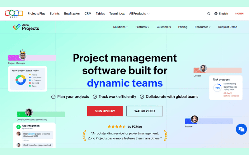 Zoho Projects – Streamline Your Team's Workflow