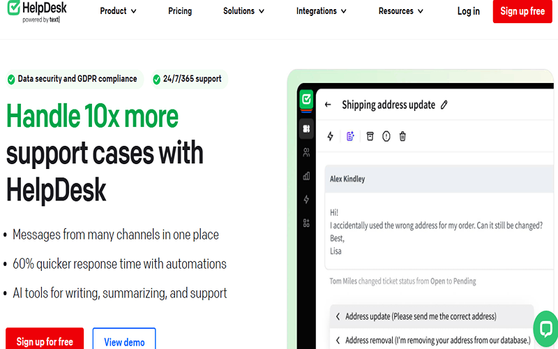 Helpdesk Review