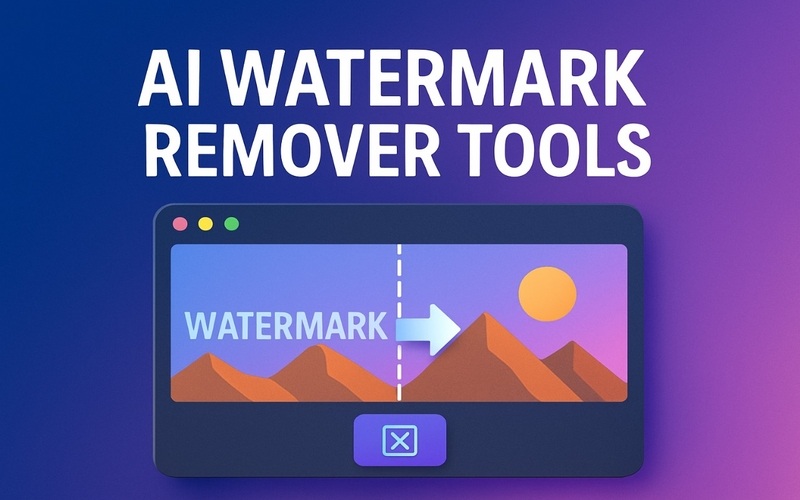 Best AI watermark remover tools