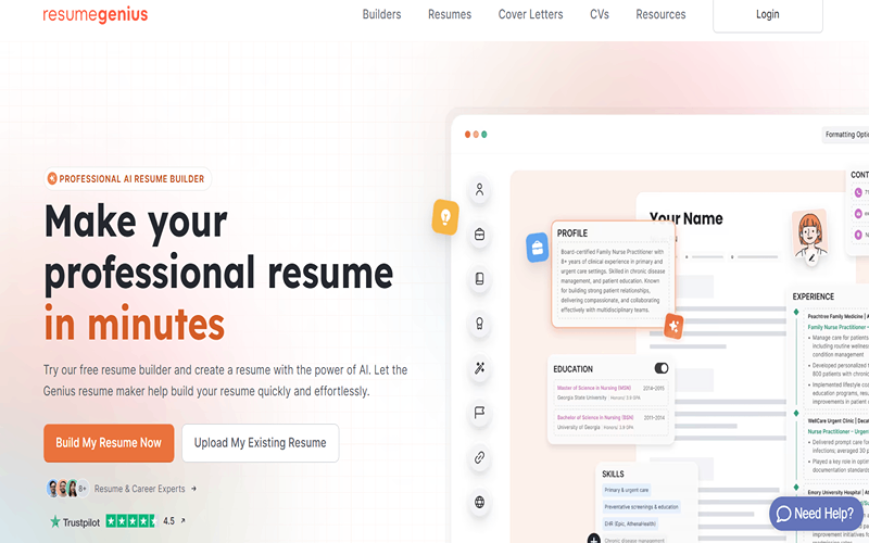 Best AI Resume Builder