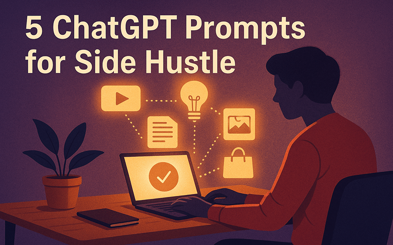 ChatGPT prompts for side hustle